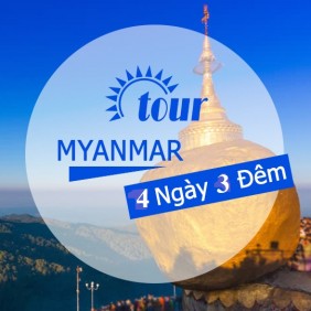 MYANMAR XỨ SỞ CHÙA VÀNG: YANGON – KYAIKHTIYO – BAGO - YANGON
